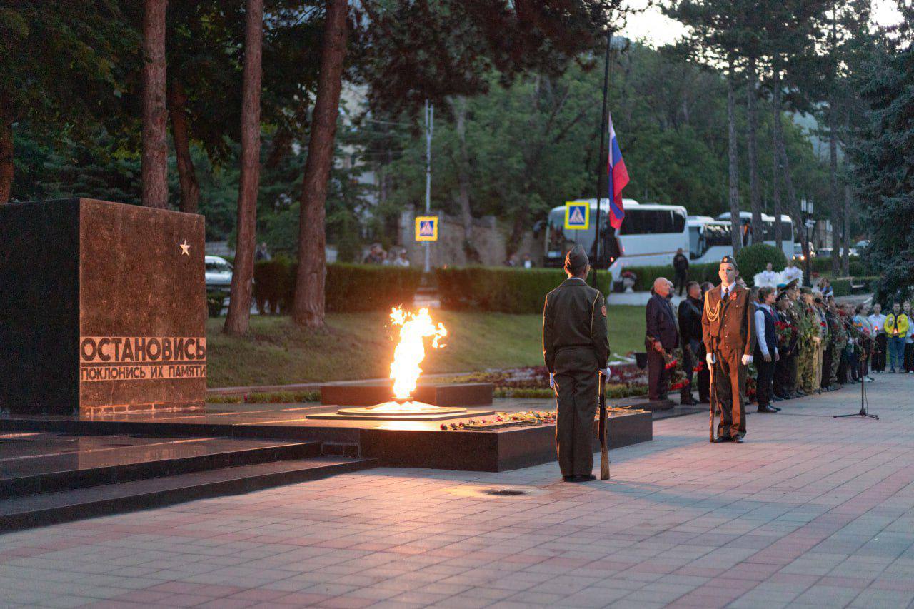 Пятигорск почтил память павших в Великой Отечественной войне.
