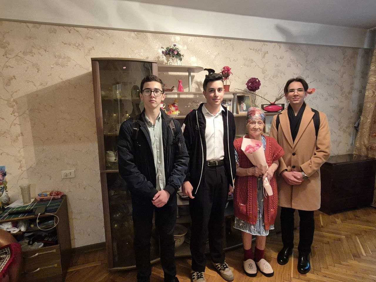 Поздравления ветерану.