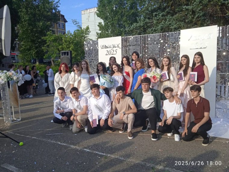 Вручение аттестатов выпускникам 9-х классов.